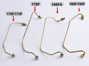 High Pressure Fuel Pipe Fits for Yanmar L100 170F,173F,178F,186F FS,188F,192F