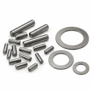 Loose needle rollers and bearing washers for outboard motor repair