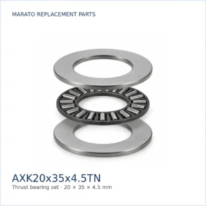 AXK20x35x4.5TN thrust bearing set for outboard motor