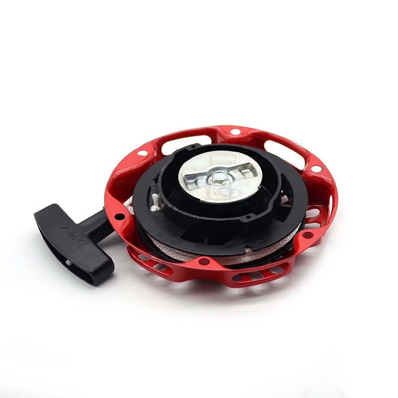 152f-154f-gx100-style-recoil-starter-assembly-6-bolt-main-back 152F 154F GX100-Style Recoil Starter Assembly - 6-Bolt back view - SKR-004