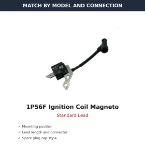 1P56F Ignition Coil Magneto Standard Lead wholesale generator engine part