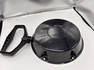 420cc Snow Blower Engine Recoil Starter Assembly front view - SKR-106