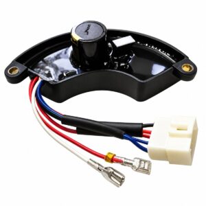 7–8kW generator AVR wiring harness and connector detail