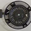 Recoil Starter Assembly Compatible with Hwasdan 168F 170F Engines - C-Pattern Cover front view - SKR-064
