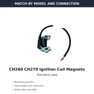CH260 CH270 Ignition Coil Magneto Standard Lead wholesale generator engine part