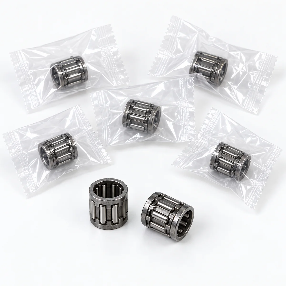 chainsaw-piston-pin-needle-bearing-wholesale-packaging Wholesale packaged chainsaw piston pin needle bearings