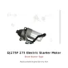 DJ275F 275 Electric Starter Motor Snow Blower Type replacement engine part front view