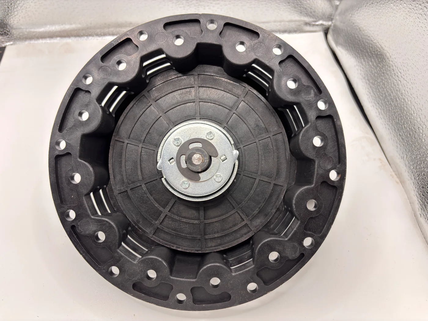 gasoline-engine-easy-start-recoil-starter-mechanism-main-back Gasoline Engine Easy-Start Recoil Starter Mechanism back view - SKR-098