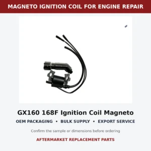 GX160 168F Ignition Coil Magneto Auxiliary Lead Type fitment and connector check