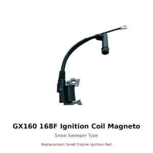 GX160 168F Ignition Coil Magneto Snow Sweeper Type replacement small engine part front view