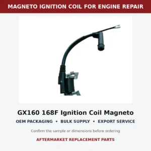 GX160 168F Ignition Coil Magneto Snow Sweeper Type fitment and connector check