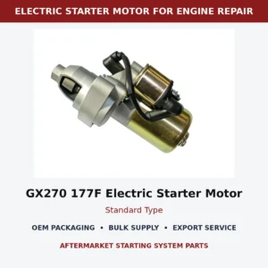 GX270 177F Electric Starter Motor Standard Type wholesale generator starting part