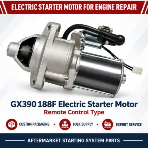 GX390 188F Electric Starter Motor Remote Control Type wholesale generator starting part