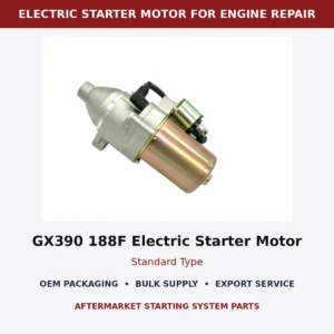 GX390 188F Electric Starter Motor Standard Type wholesale generator starting part