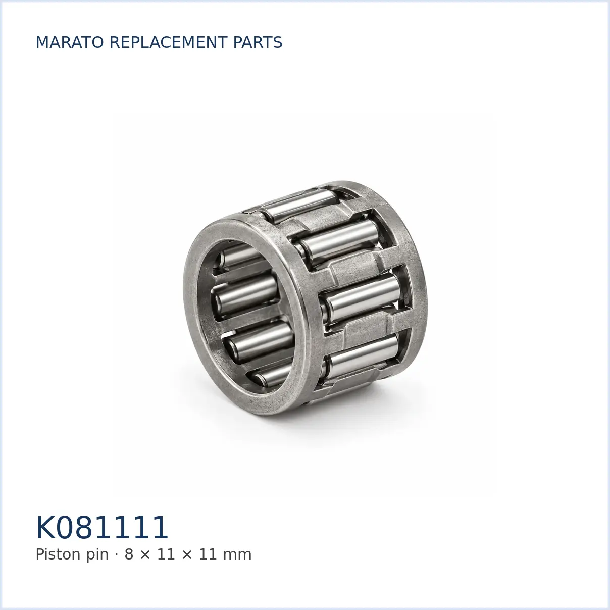 k081111-brush-cutter-piston-pin-bearing-01-main K081111 piston pin for brush cutter