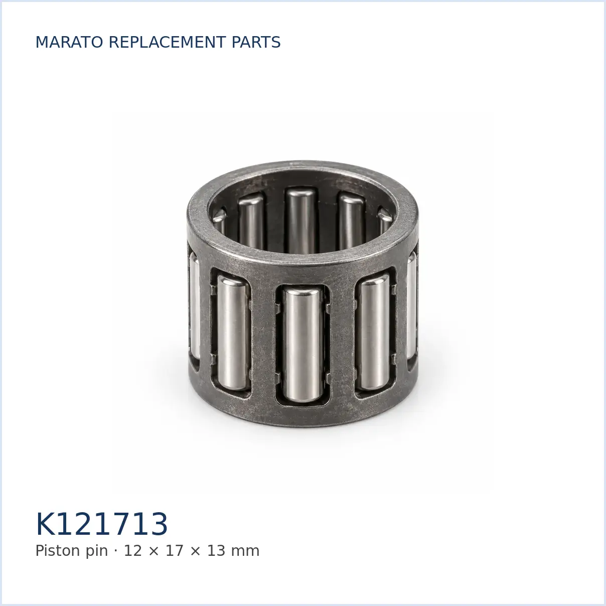 k121713-ms660-type-piston-pin-bearing-01-main K121713 piston pin for chainsaw