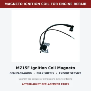 MZ15F Ignition Coil Magneto Shielded Cap Range Extender Type fitment and connector check