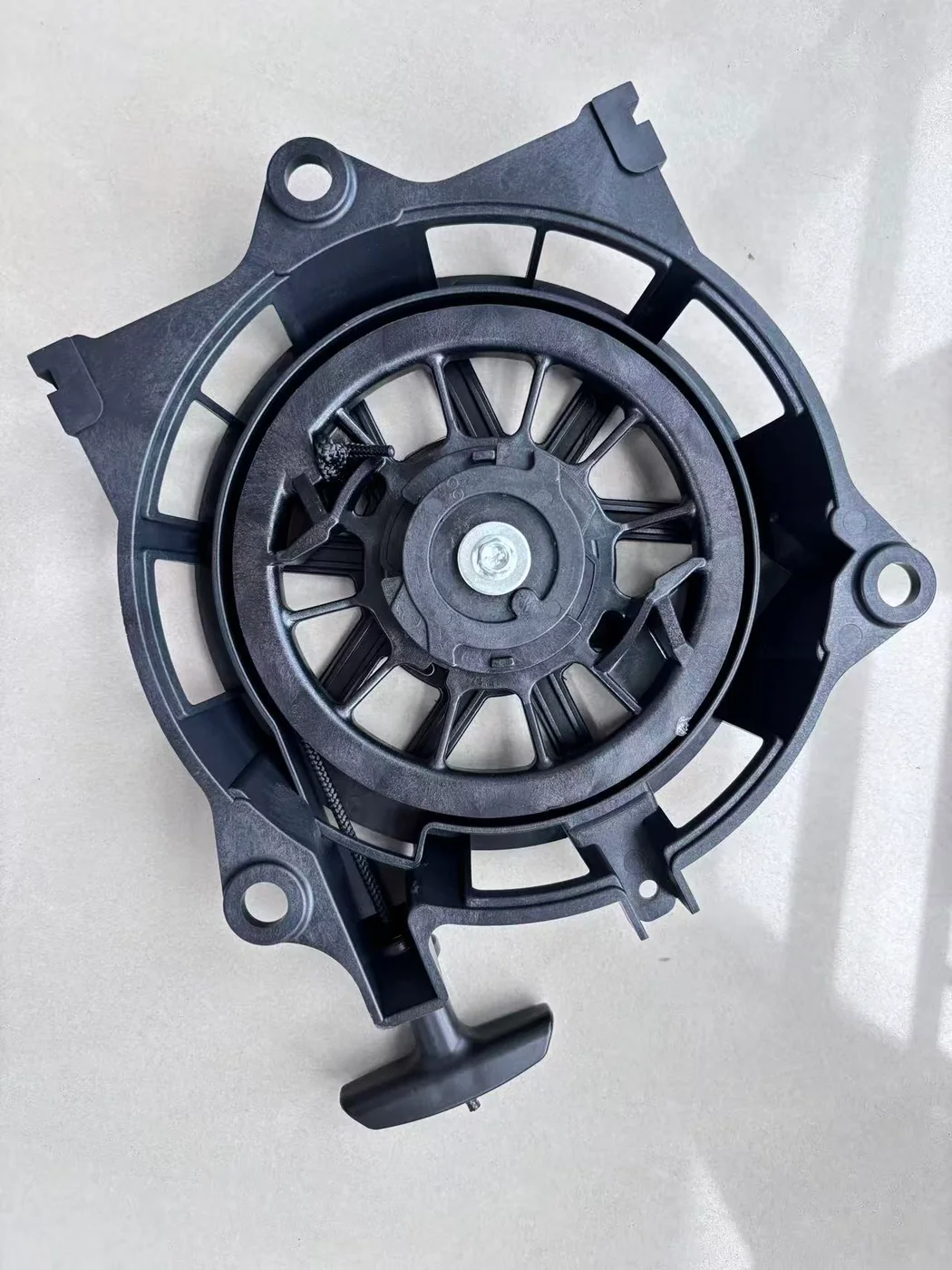 recoil-starter-assembly-compatible-with-honda-gcv190-main-back Recoil Starter Assembly Compatible with Honda GCV190 front view - SKR-112