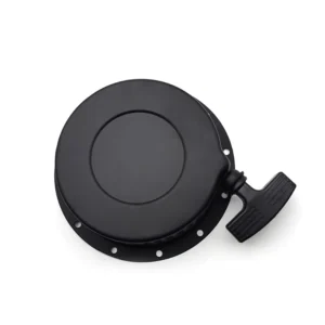 Recoil Starter Assembly Compatible with Honda GXV160 - Bent Metal Pawl front view - SKR-009