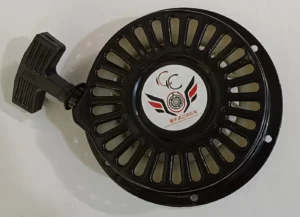 Recoil Starter Assembly Compatible with GX340 GX390 Engines - Bent Metal Pawl back view - SKR-057